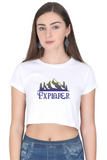 Explorer<h6>White Crop top</h6> - Muddy Patch
