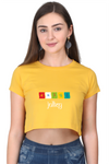 Julley<h6>Yellow Crop Top</h6>