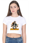 Rider Chick<h6>White Crop top</h6> - Muddy Patch