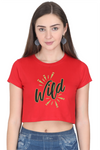 Wild<h6>Red Crop top</h6> - Muddy Patch