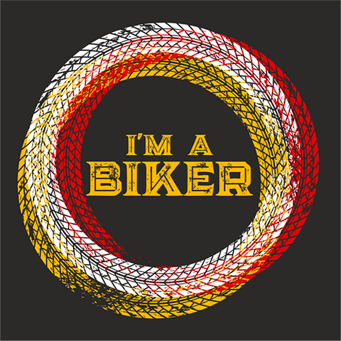 Magnet - I Am A Biker - Muddy Patch