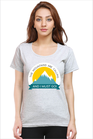 Mountains Calling<h6>Grey Tshirt</h6> - Muddy Patch