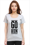 Go Run<h6>Grey Tshirt</h6> - Muddy Patch