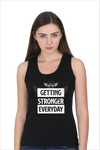 Stronger<h6>Black Tank top</h6> - Muddy Patch