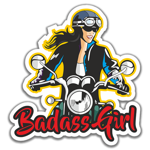 Sticker - Badaas Girl - Muddy Patch